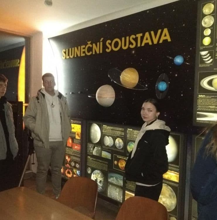 Návštěva hvězdárny